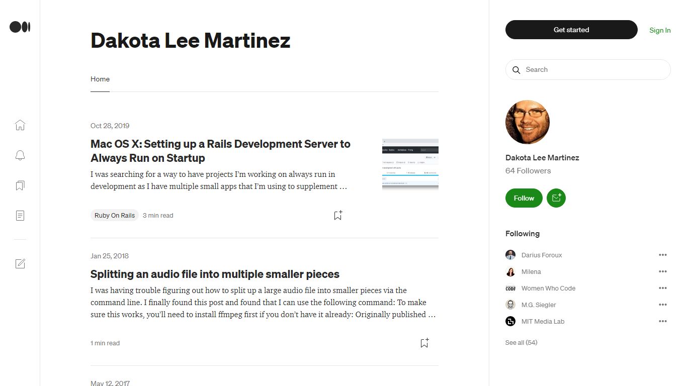 Dakota Lee Martinez – Medium